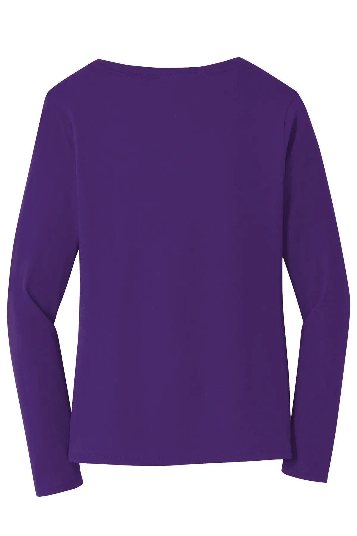 Port & Co™ Women's Long Sleeve Fan Favorite™ V-Neck Tee #LPC450VLS