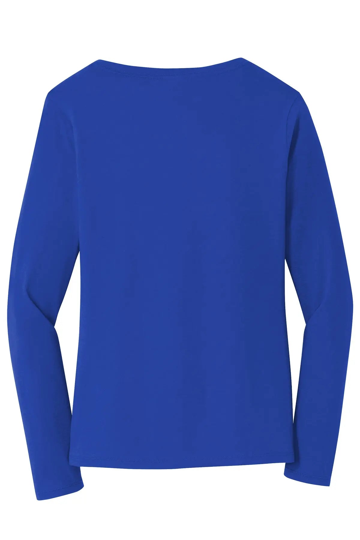 Port & Co™ Women's Long Sleeve Fan Favorite™ V-Neck Tee #LPC450VLS