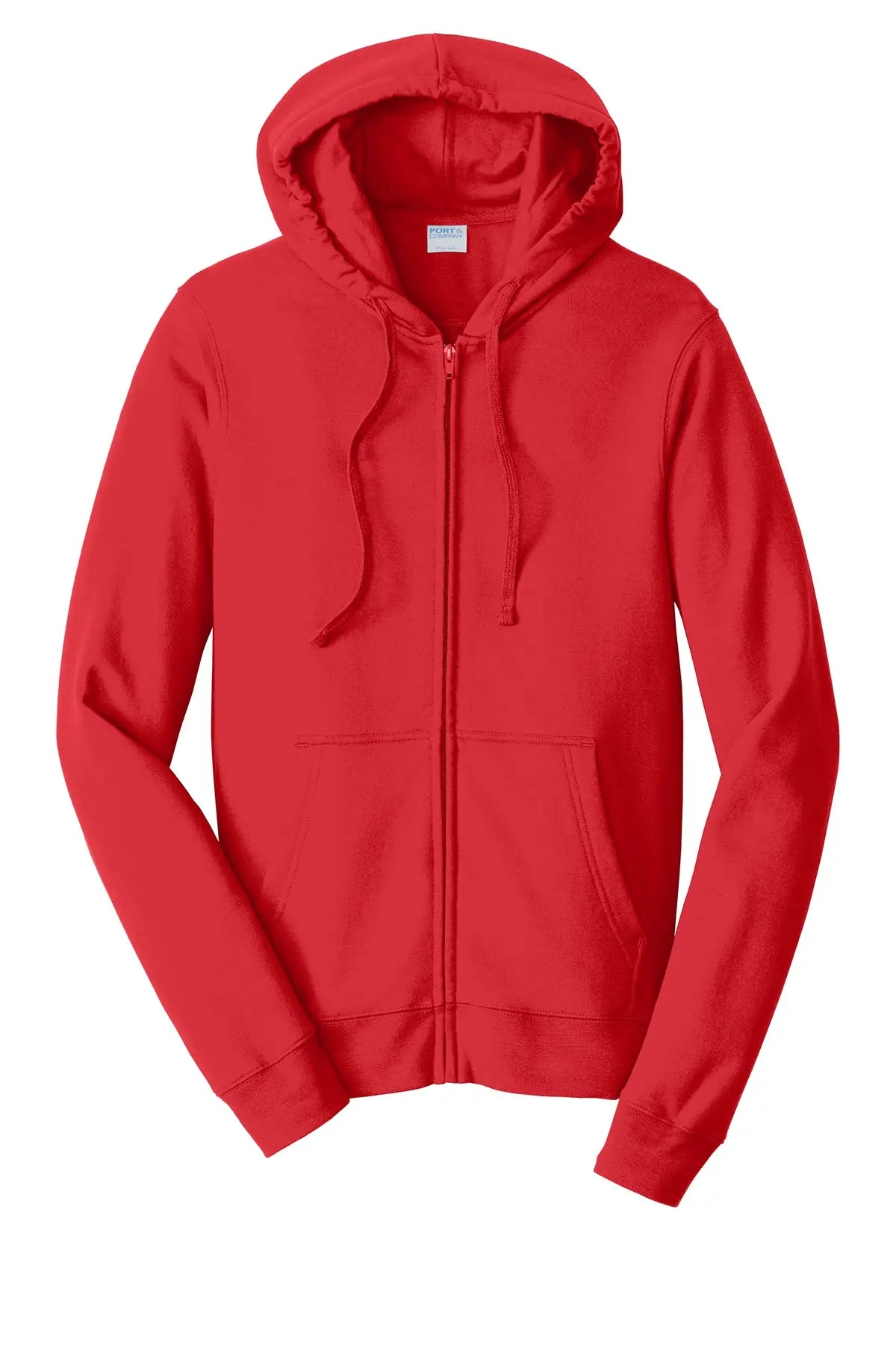 Port & Co™ Fan Favorite™ Fleece Full-Zip Hooded Sweatshirt #PC850ZH