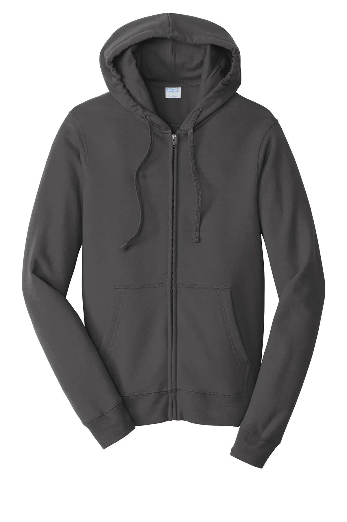 Port & Co™ Fan Favorite™ Fleece Full-Zip Hooded Sweatshirt #PC850ZH