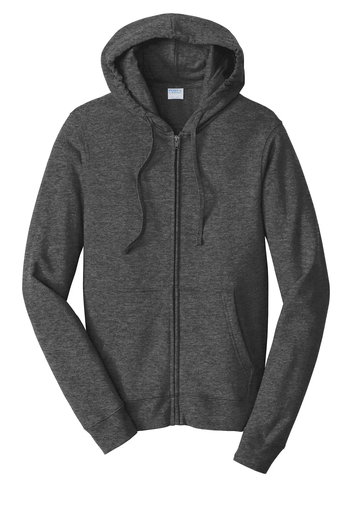 Port & Co™ Fan Favorite™ Fleece Full-Zip Hooded Sweatshirt #PC850ZH