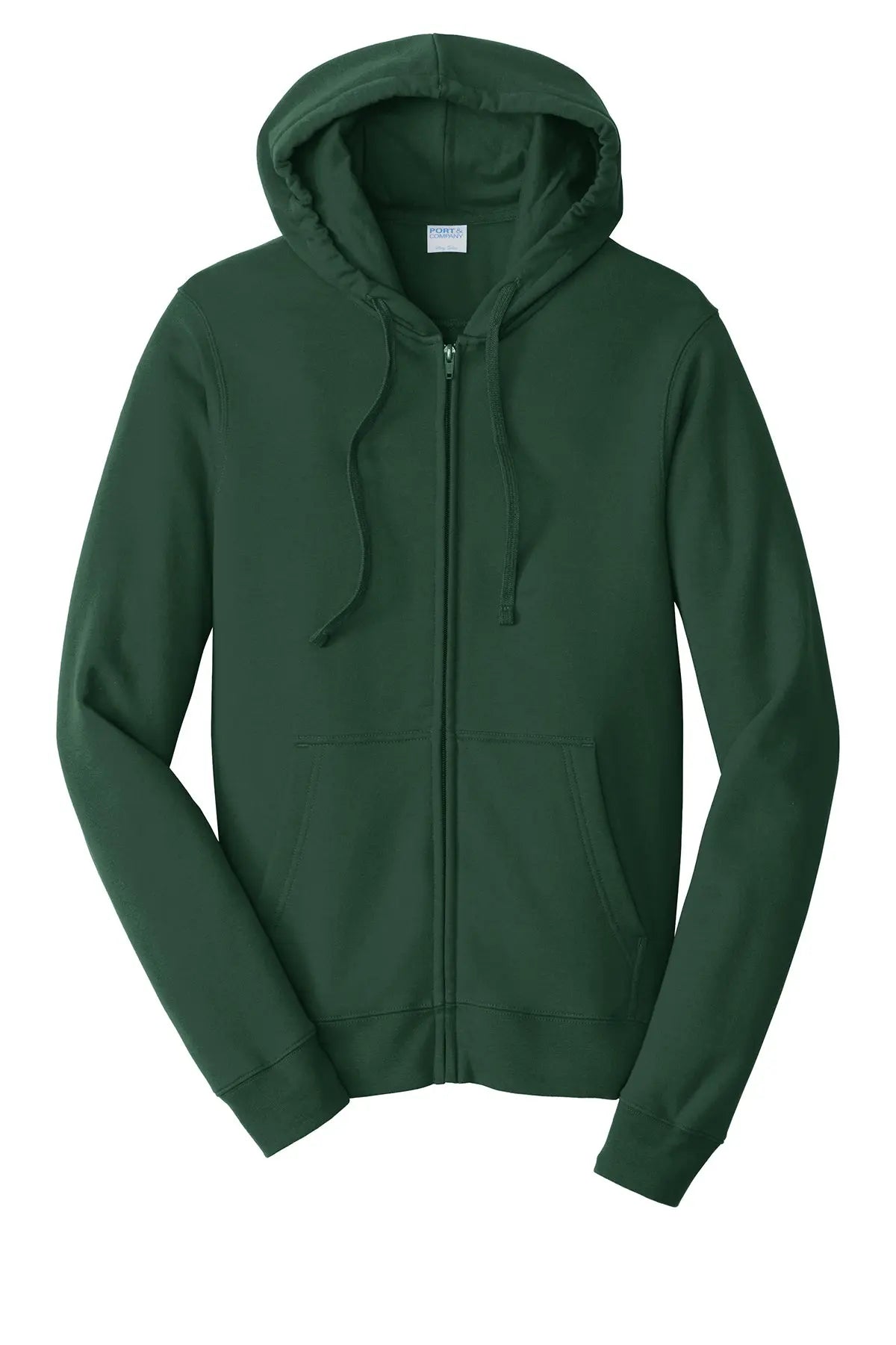 Port & Co™ Fan Favorite™ Fleece Full-Zip Hooded Sweatshirt #PC850ZH