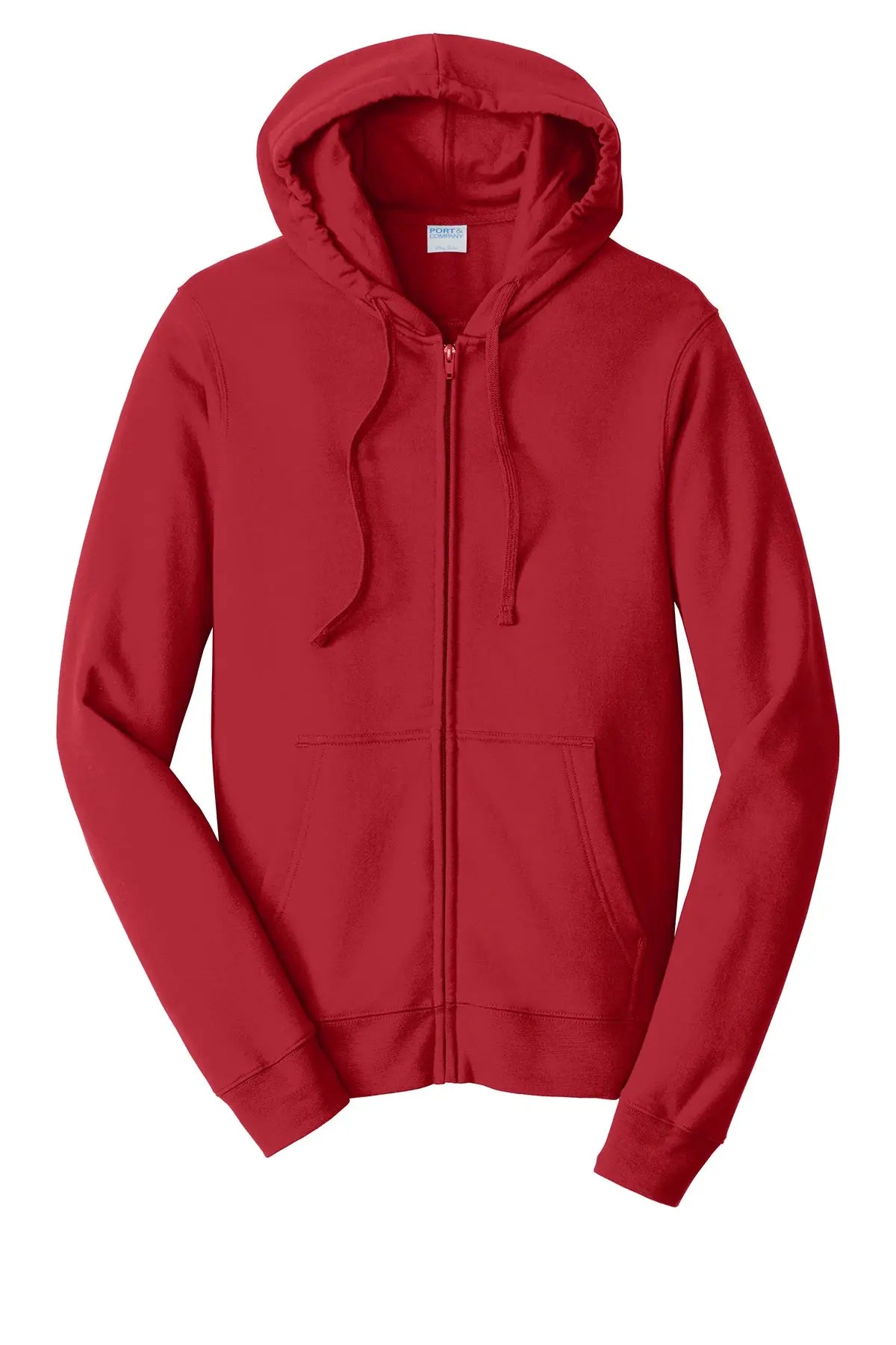 Port & Co™ Fan Favorite™ Fleece Full-Zip Hooded Sweatshirt #PC850ZH