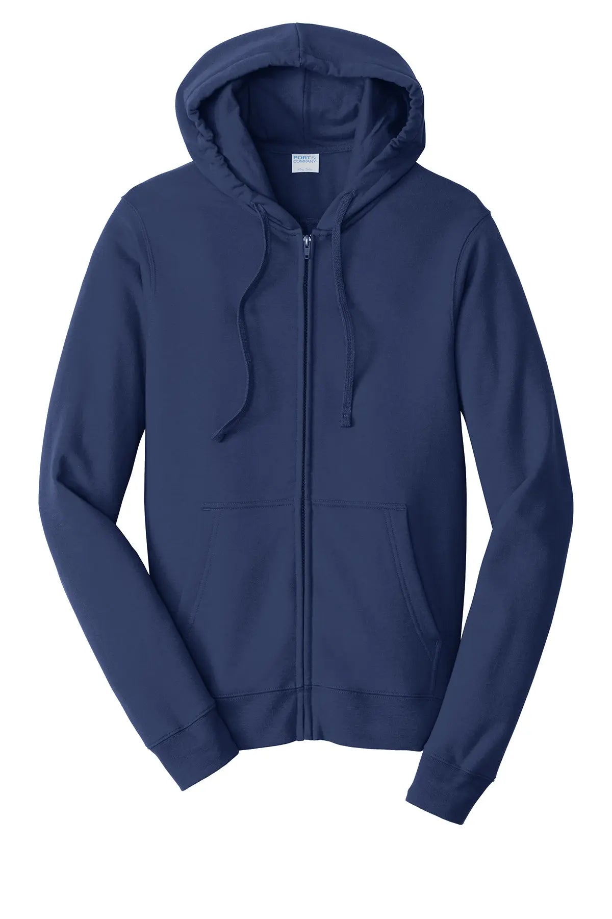 Port & Co™ Fan Favorite™ Fleece Full-Zip Hooded Sweatshirt #PC850ZH