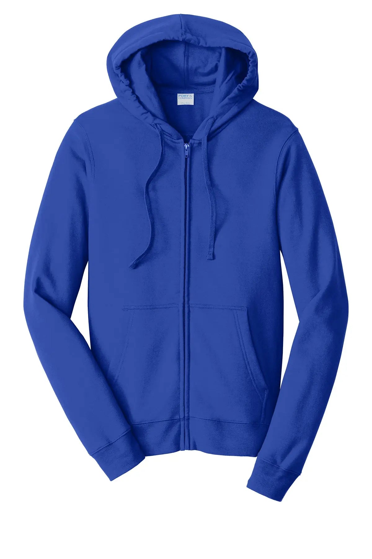 Port & Co™ Fan Favorite™ Fleece Full-Zip Hooded Sweatshirt #PC850ZH