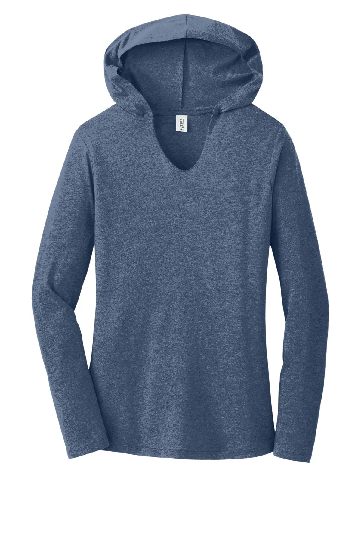 District® Women’s Perfect Tri® Long Sleeve Hoodie #DM139L