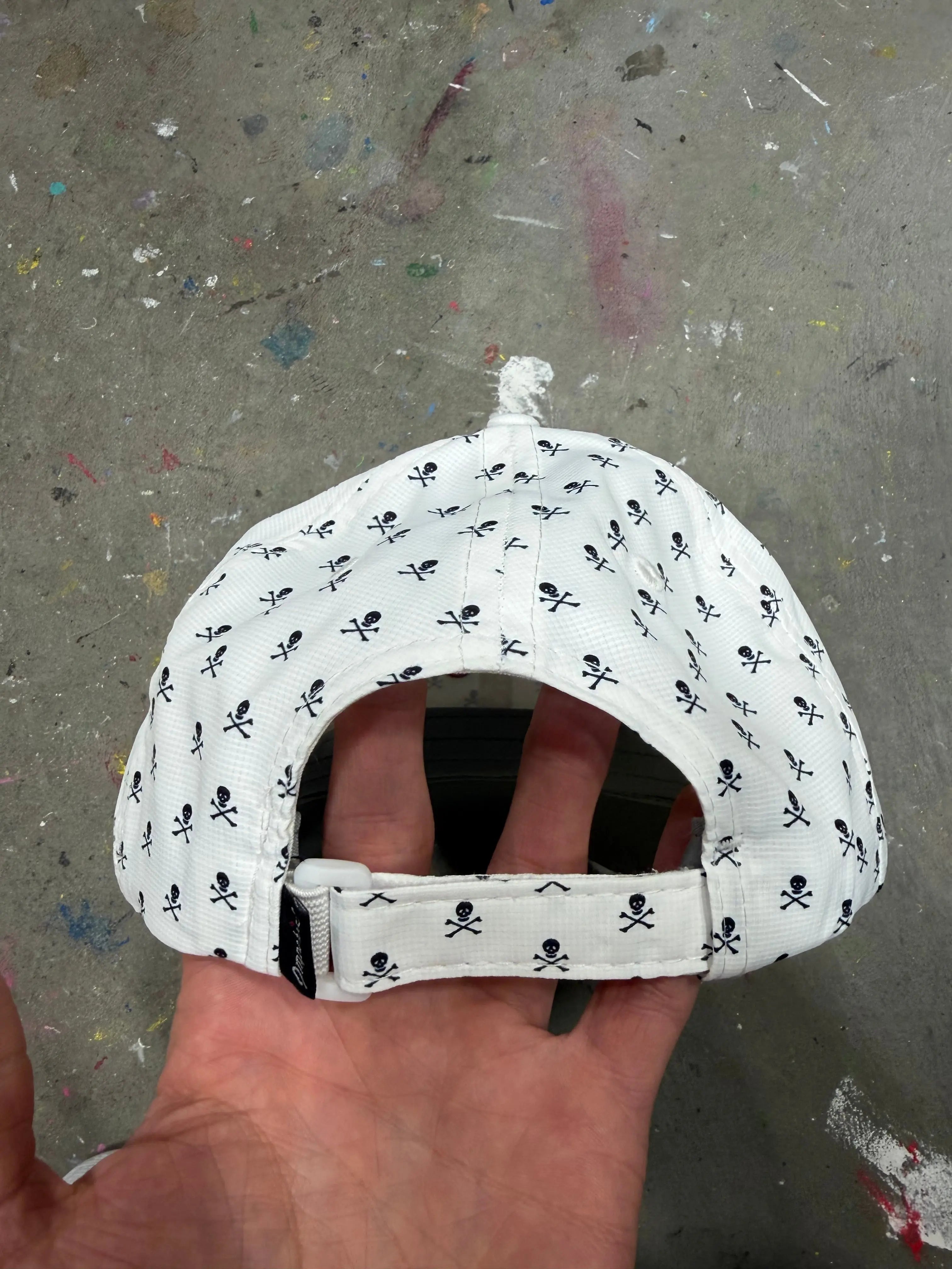 Game Over Skull & Crossbones Golf Hat Game Over Merch