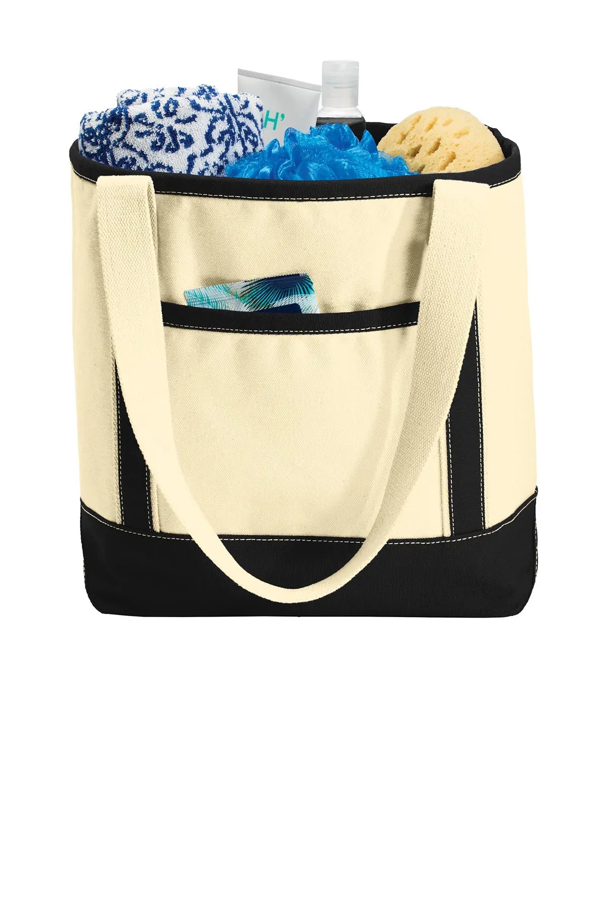 Port Authority® Medium Cotton Canvas Tote #BG412 Game Over Merch
