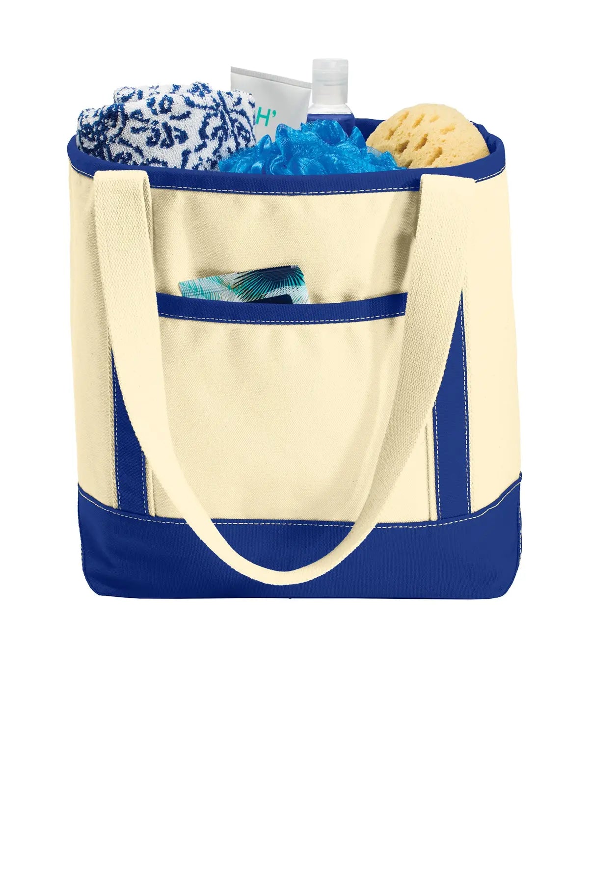 Port Authority® Medium Cotton Canvas Tote #BG412 Game Over Merch