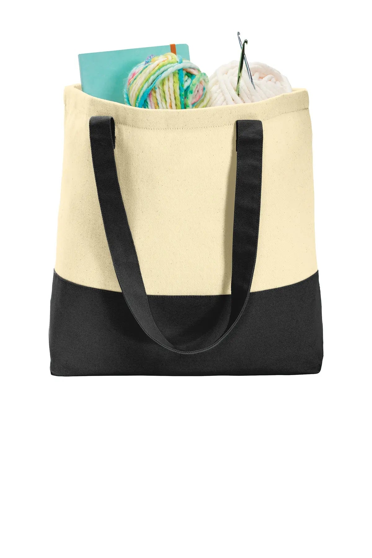 Port Authority® Colorblock Cotton Tote #BG414 Game Over Merch