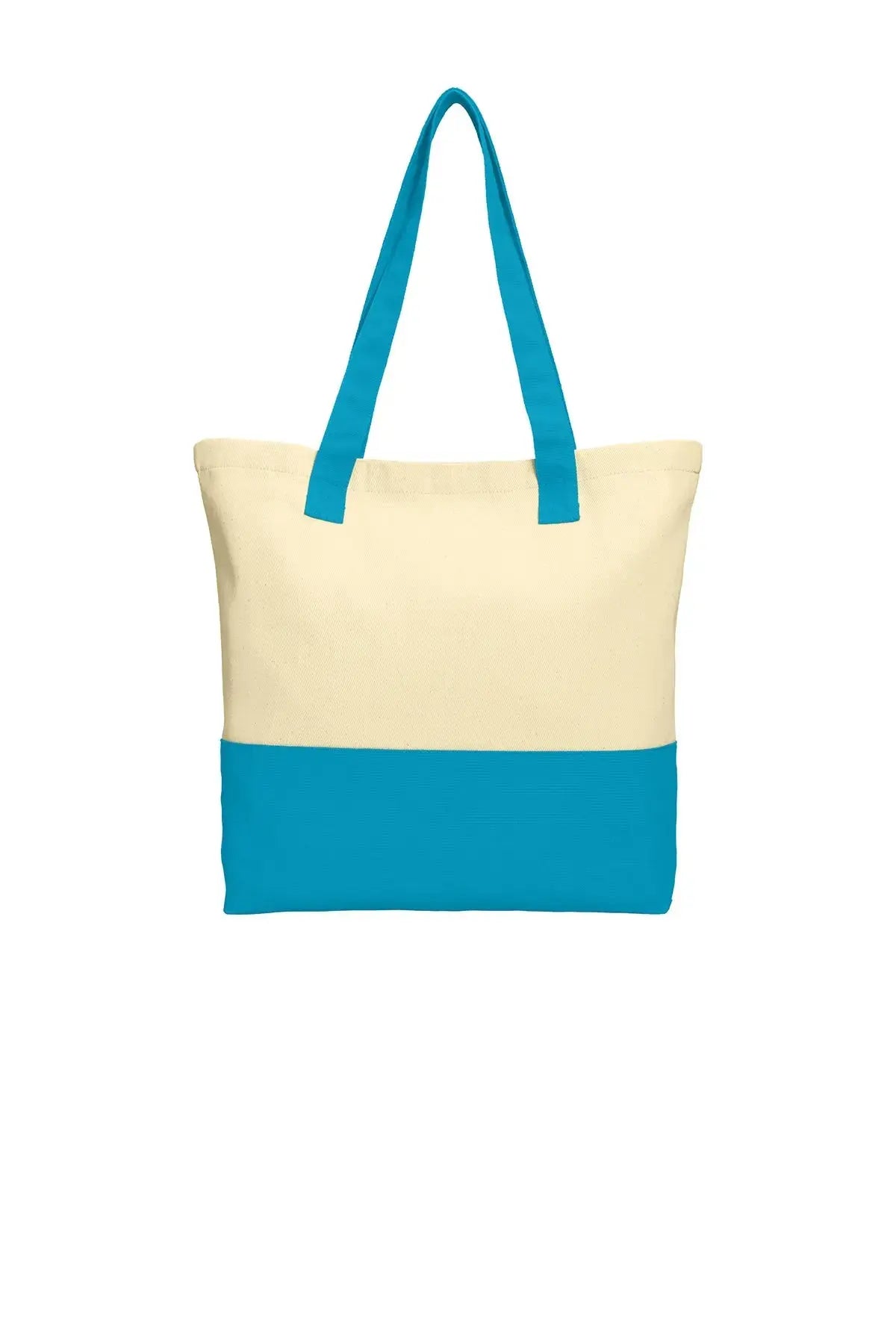 Port Authority® Colorblock Cotton Tote #BG414 Game Over Merch