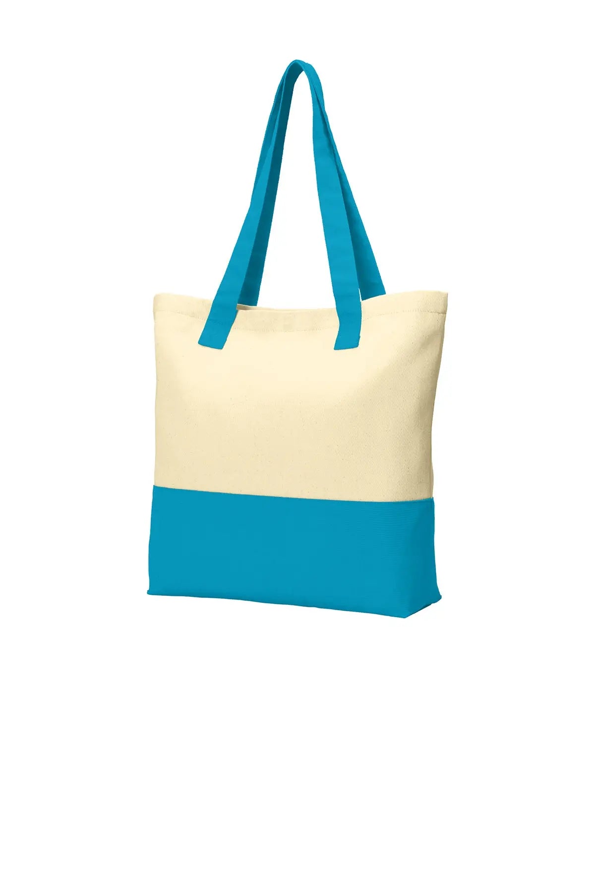 Port Authority® Colorblock Cotton Tote #BG414 Game Over Merch