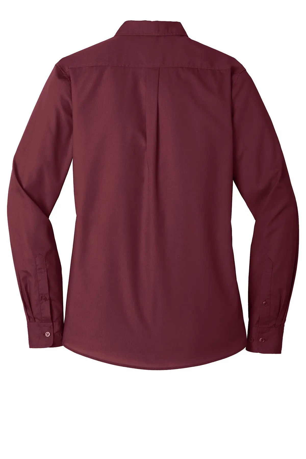 Port Authority® Women's Long Sleeve Carefree Poplin Shirt #LW100
