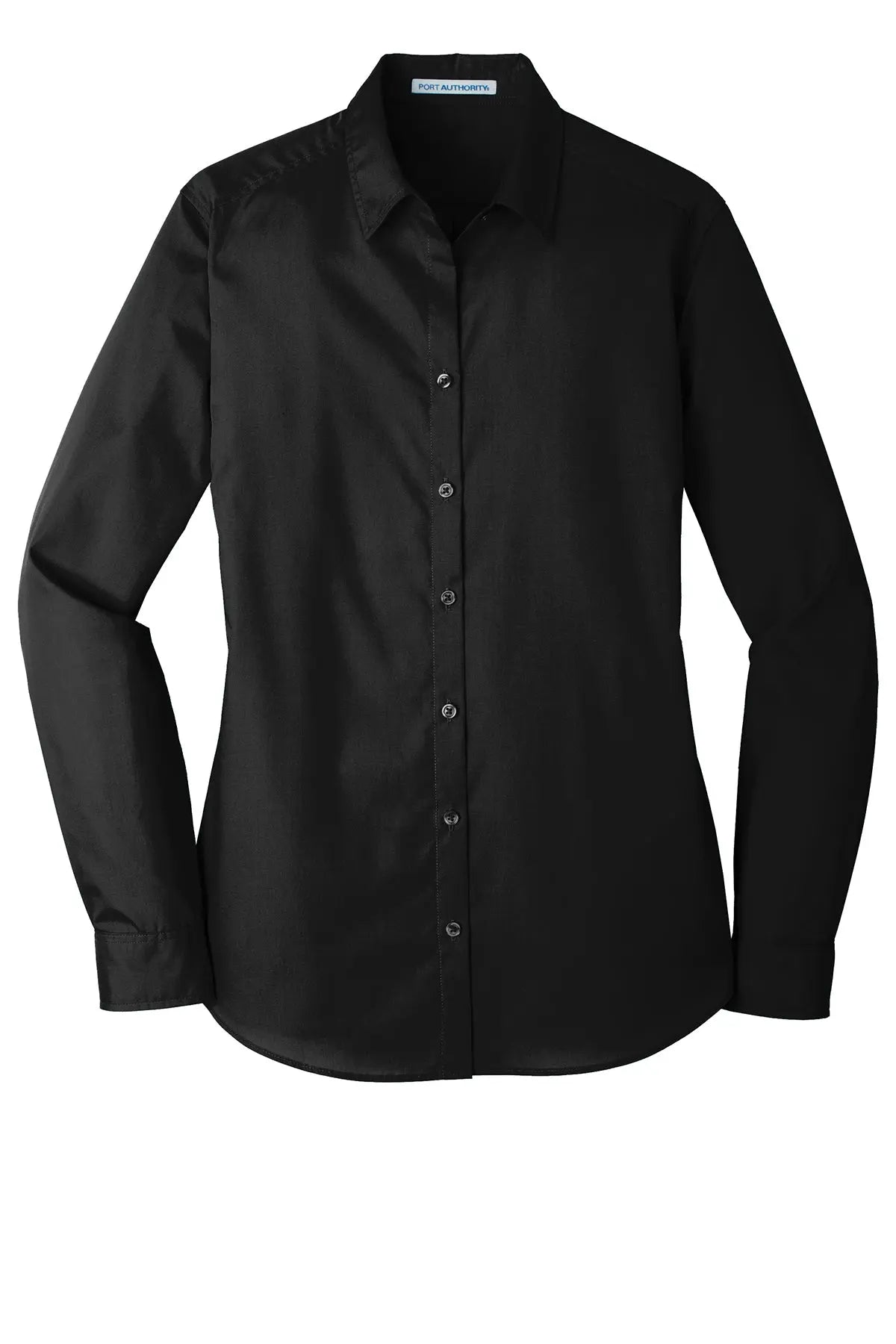 Port Authority® Women's Long Sleeve Carefree Poplin Shirt #LW100