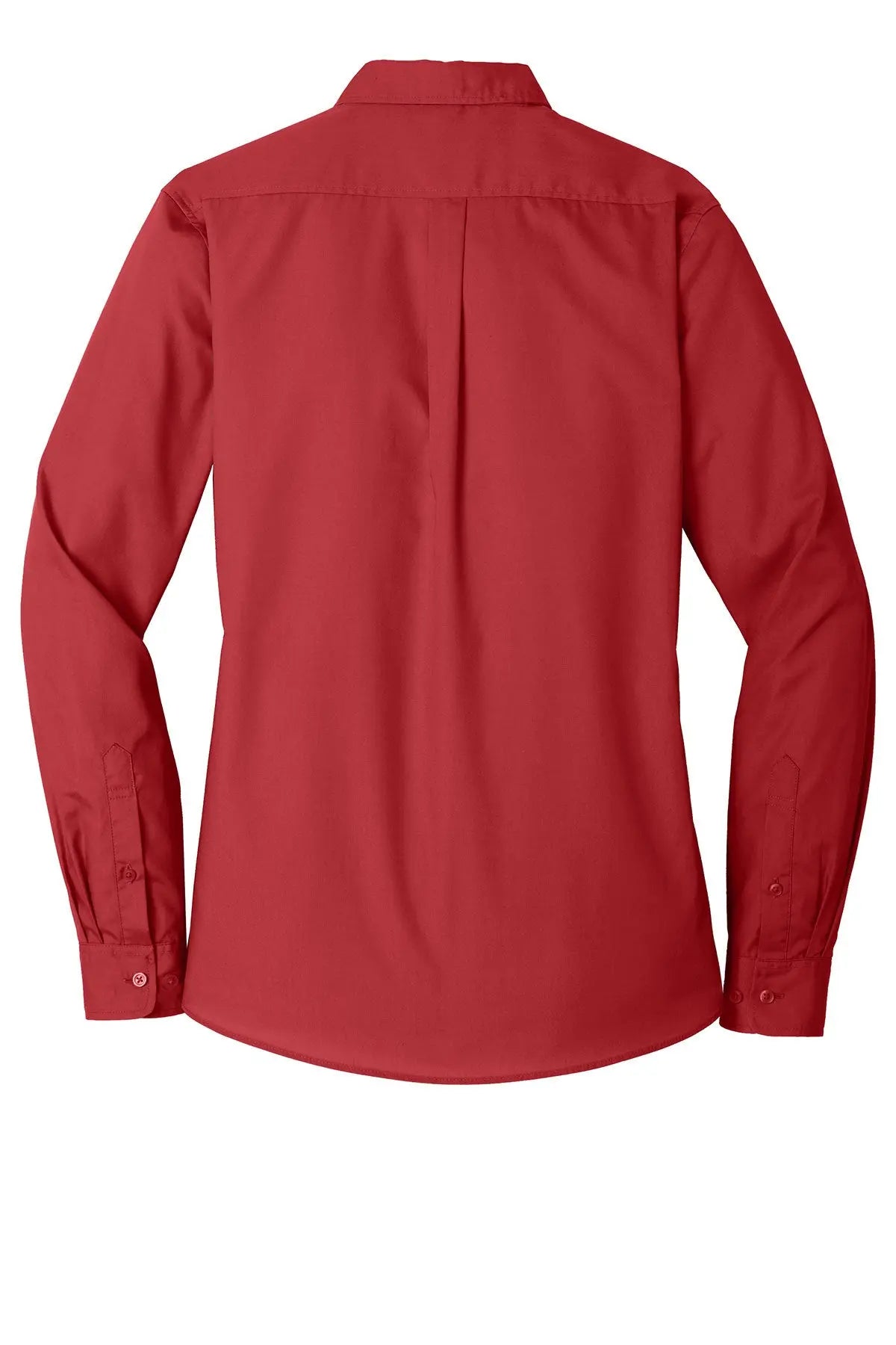 Port Authority® Women's Long Sleeve Carefree Poplin Shirt #LW100