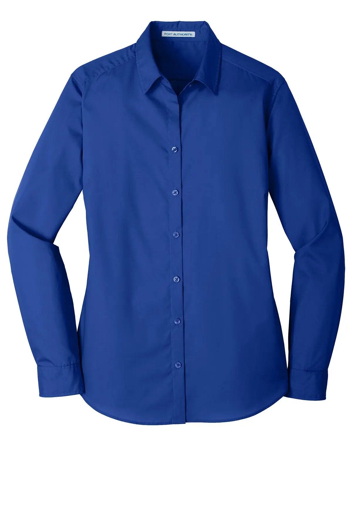Port Authority® Women's Long Sleeve Carefree Poplin Shirt #LW100