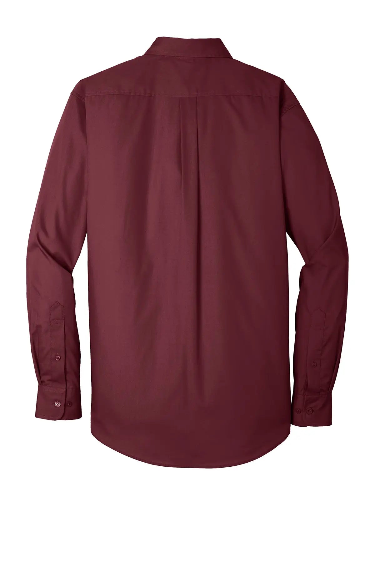 Port Authority® Long Sleeve Carefree Poplin Shirt #W100