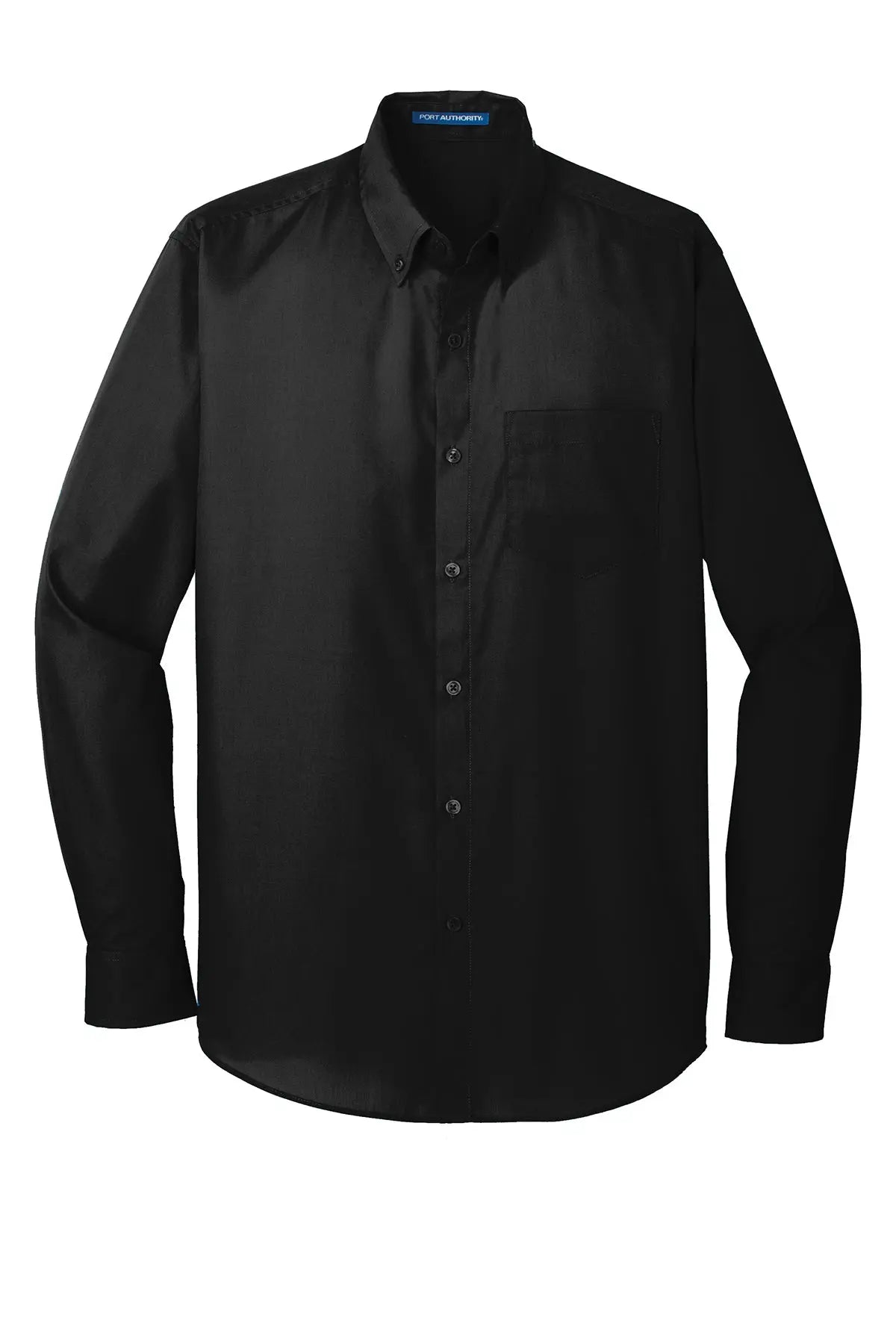 Port Authority® Long Sleeve Carefree Poplin Shirt #W100