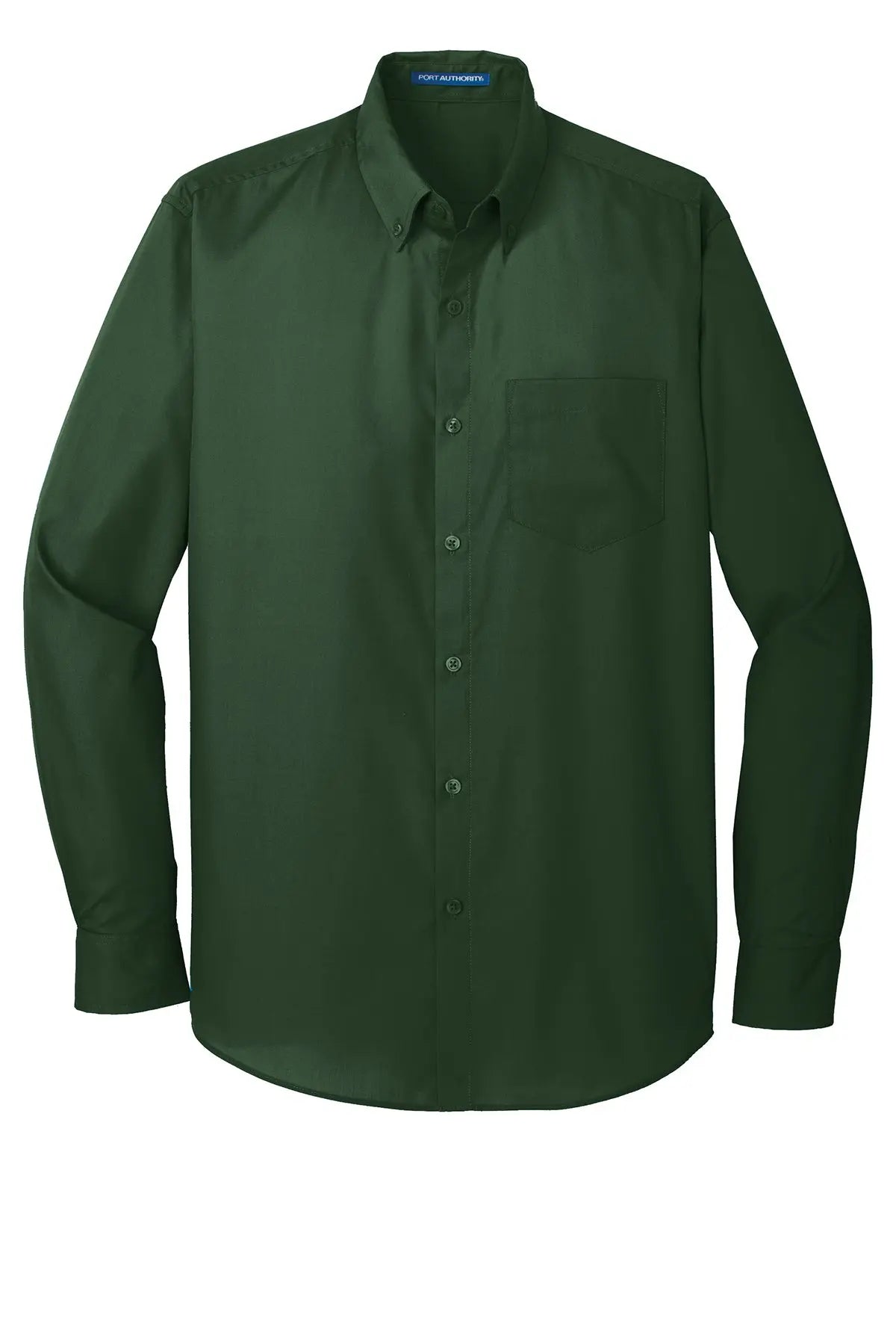 Port Authority® Long Sleeve Carefree Poplin Shirt #W100