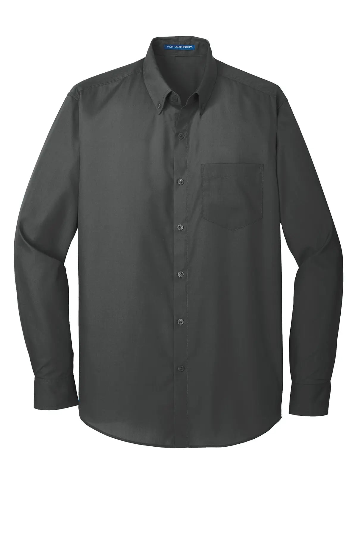 Port Authority® Long Sleeve Carefree Poplin Shirt #W100