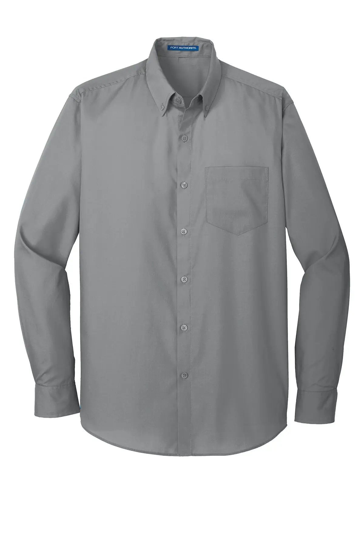 Port Authority® Long Sleeve Carefree Poplin Shirt #W100