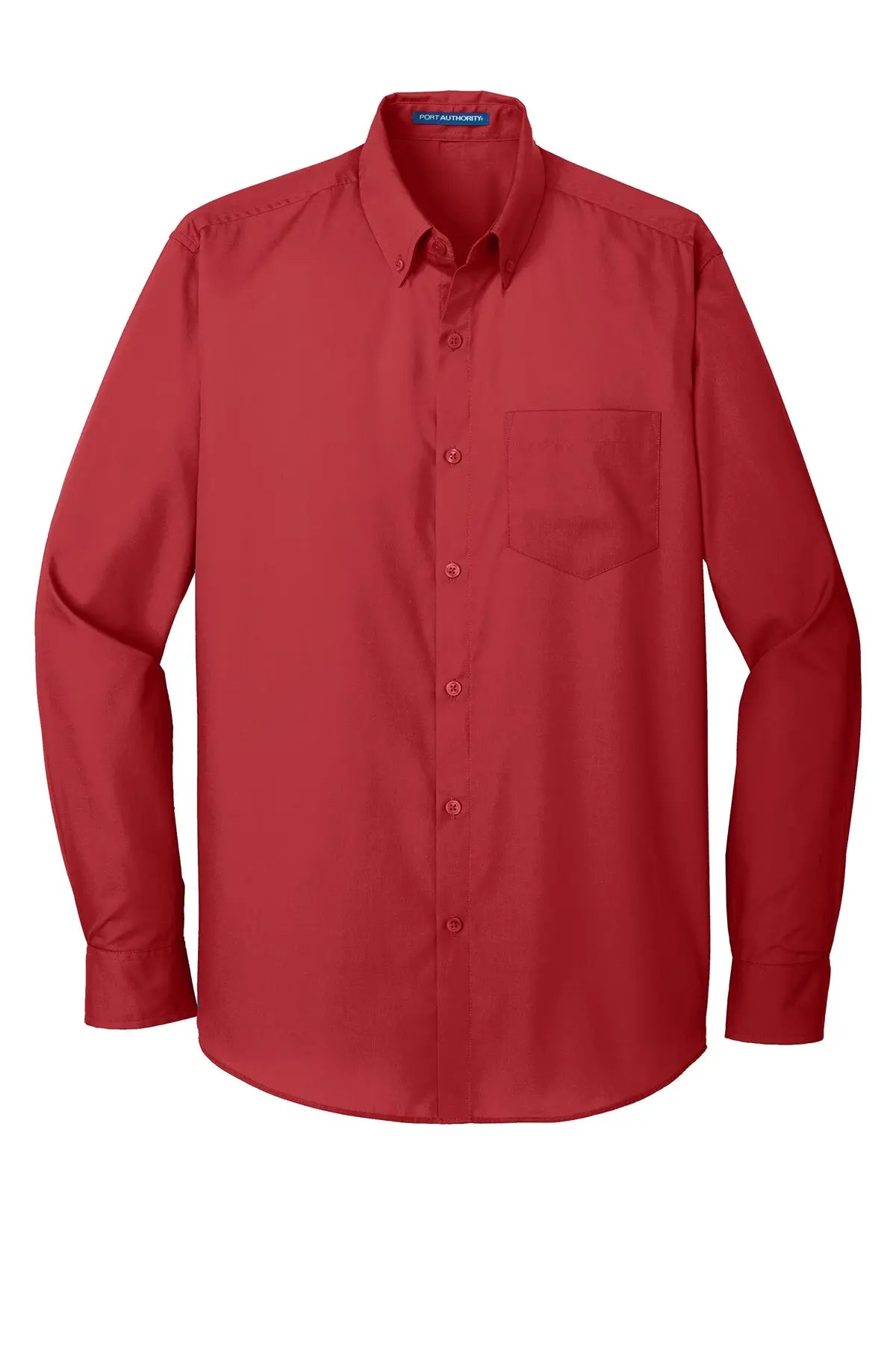 Port Authority® Long Sleeve Carefree Poplin Shirt #W100