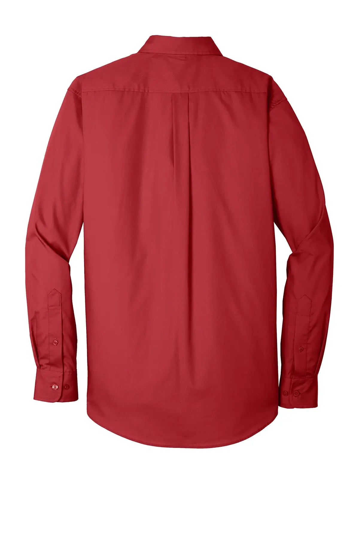 Port Authority® Long Sleeve Carefree Poplin Shirt #W100