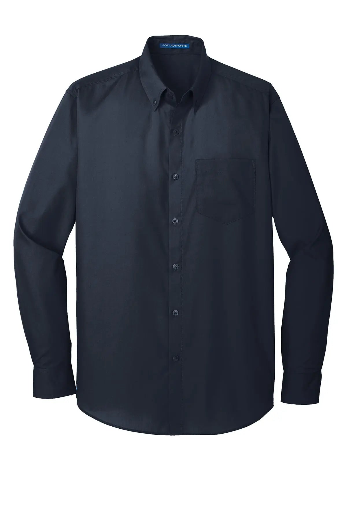 Port Authority® Long Sleeve Carefree Poplin Shirt #W100