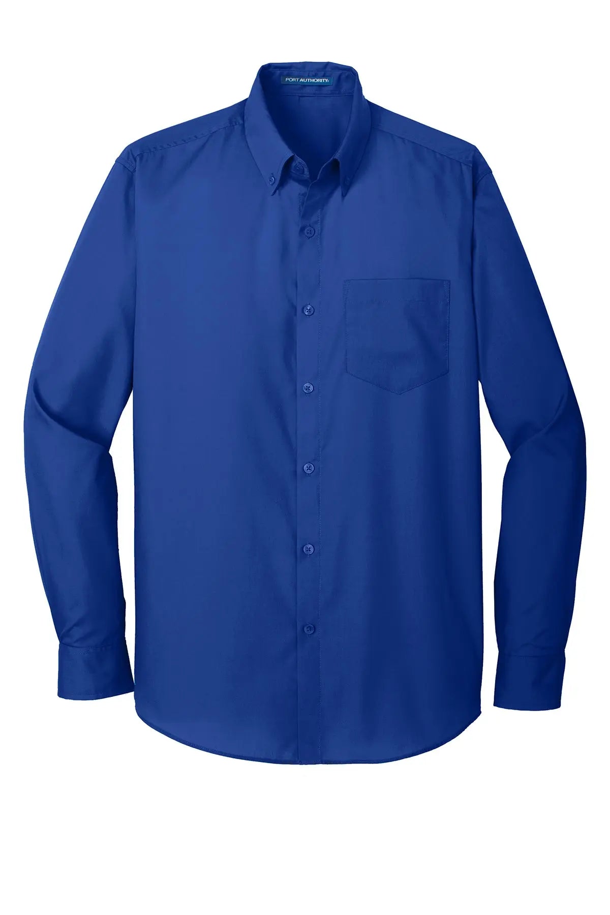 Port Authority® Long Sleeve Carefree Poplin Shirt #W100