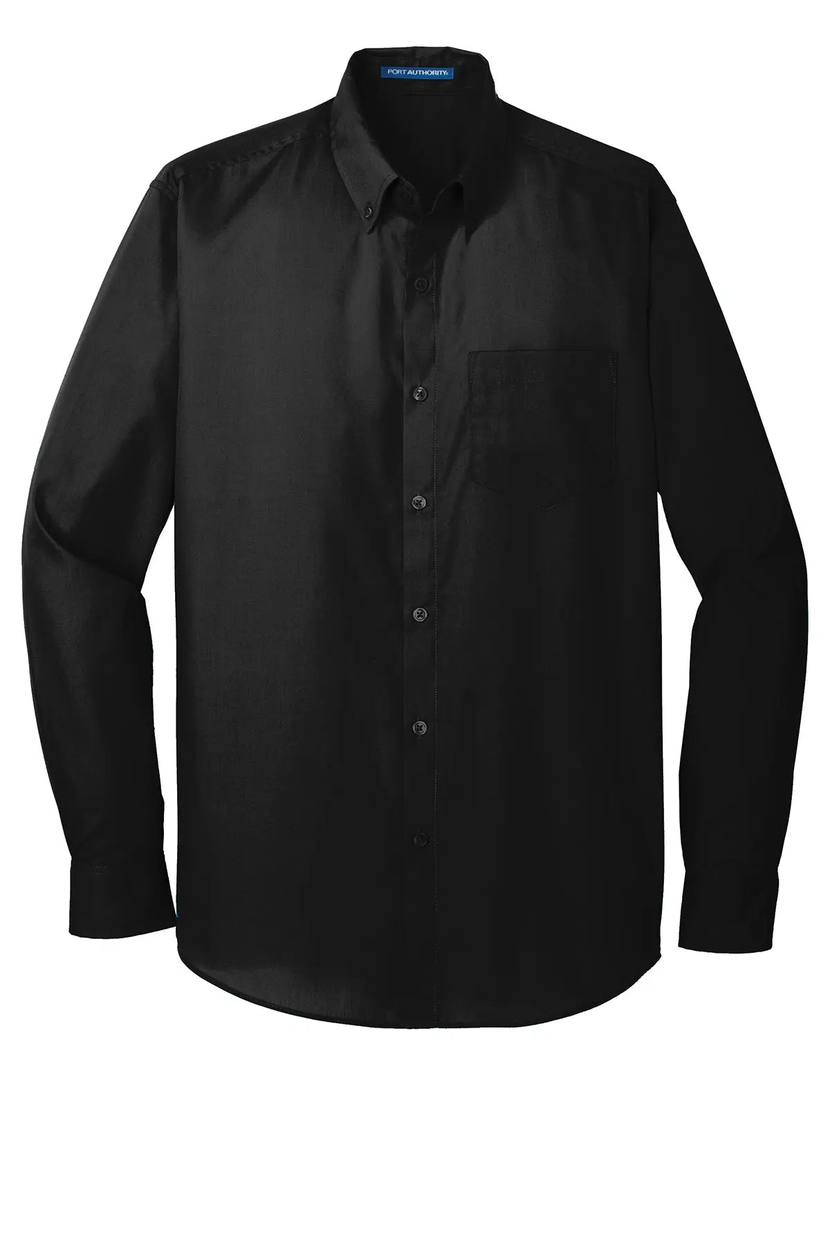 Port Authority® Tall Long Sleeve Carefree Poplin Shirt #TW100