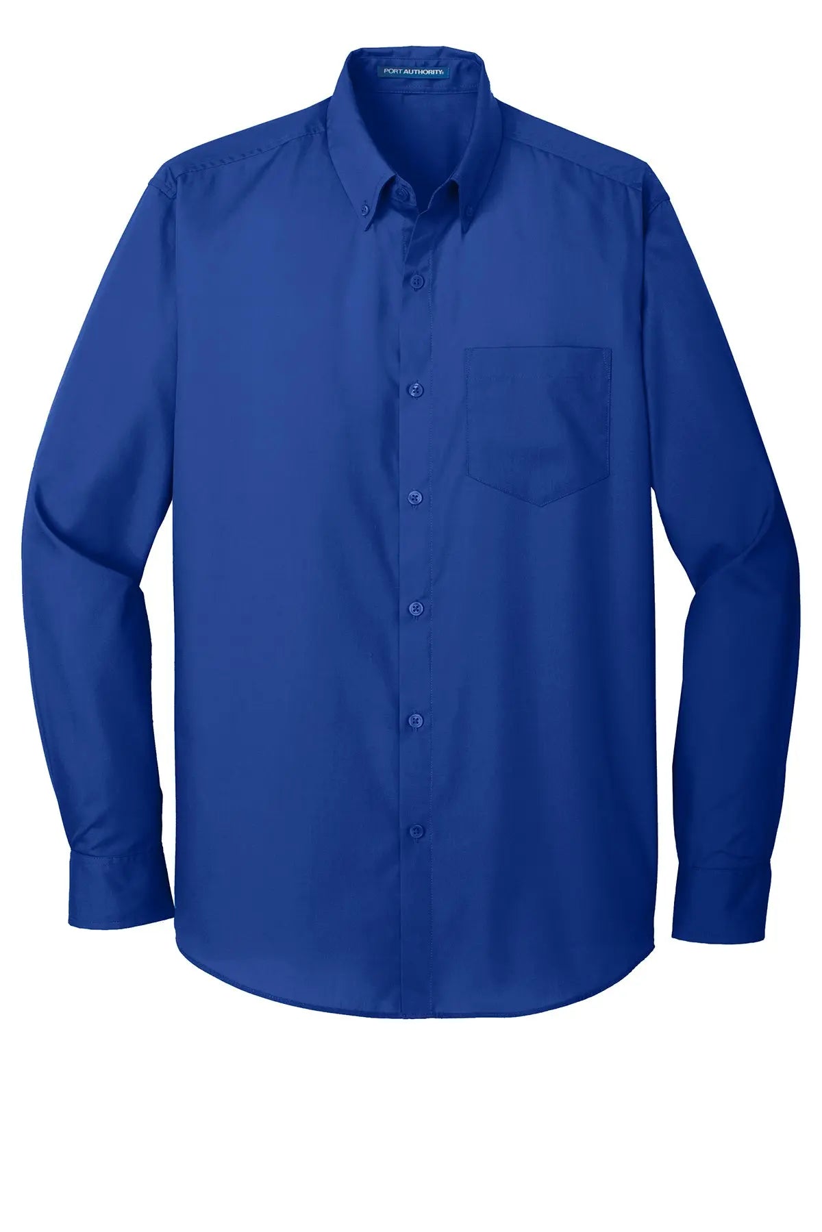 Port Authority® Tall Long Sleeve Carefree Poplin Shirt #TW100