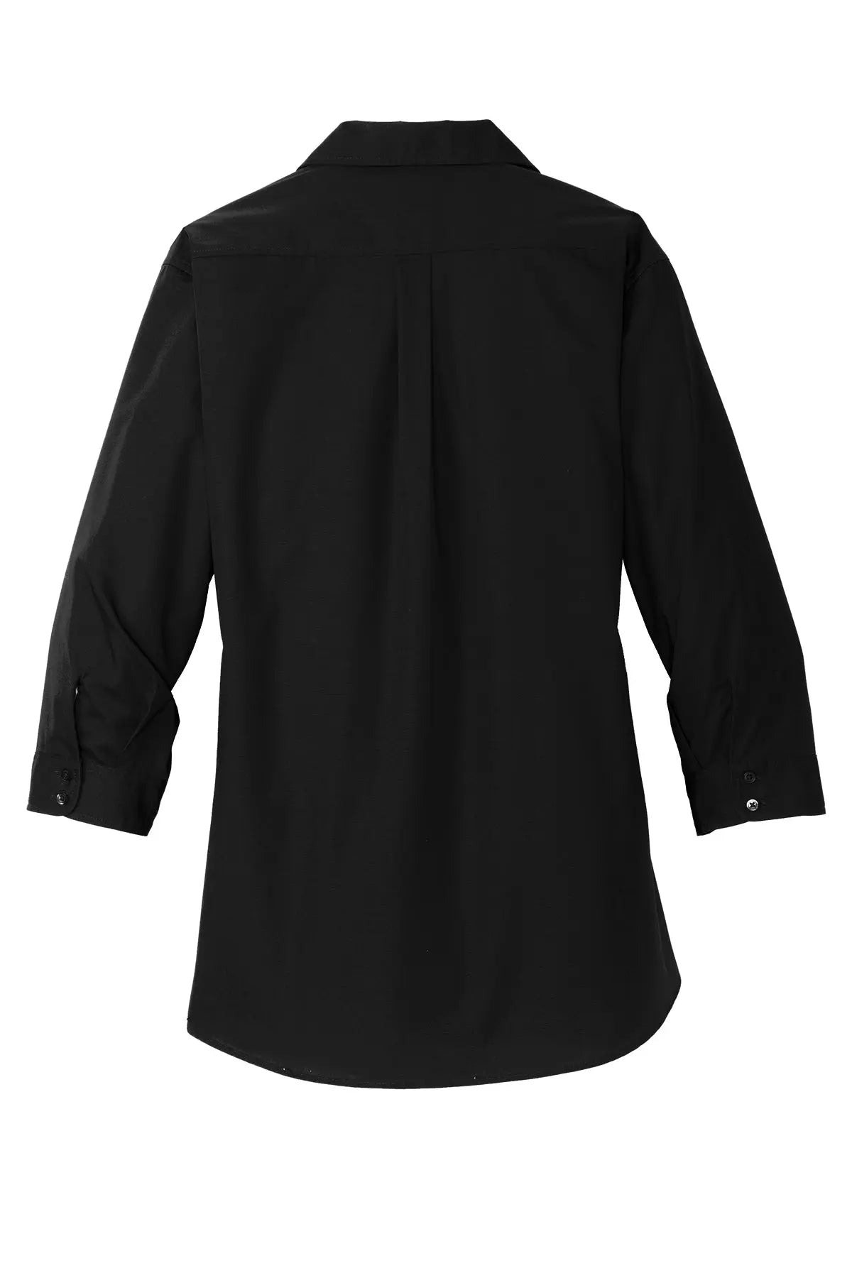 Port Authority® Women's 3/4-Sleeve Carefree Poplin Shirt #LW102