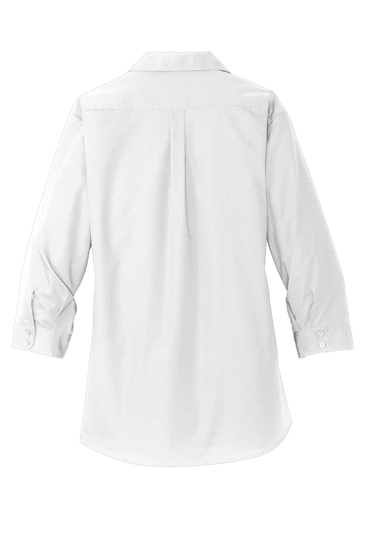Port Authority® Women's 3/4-Sleeve Carefree Poplin Shirt #LW102