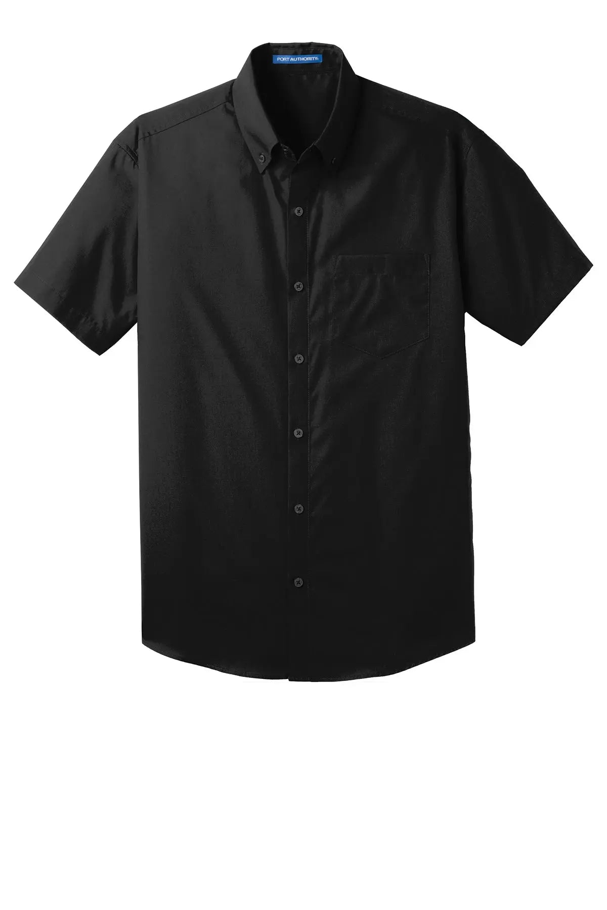 Port Authority® Short Sleeve Carefree Poplin Shirt #W101