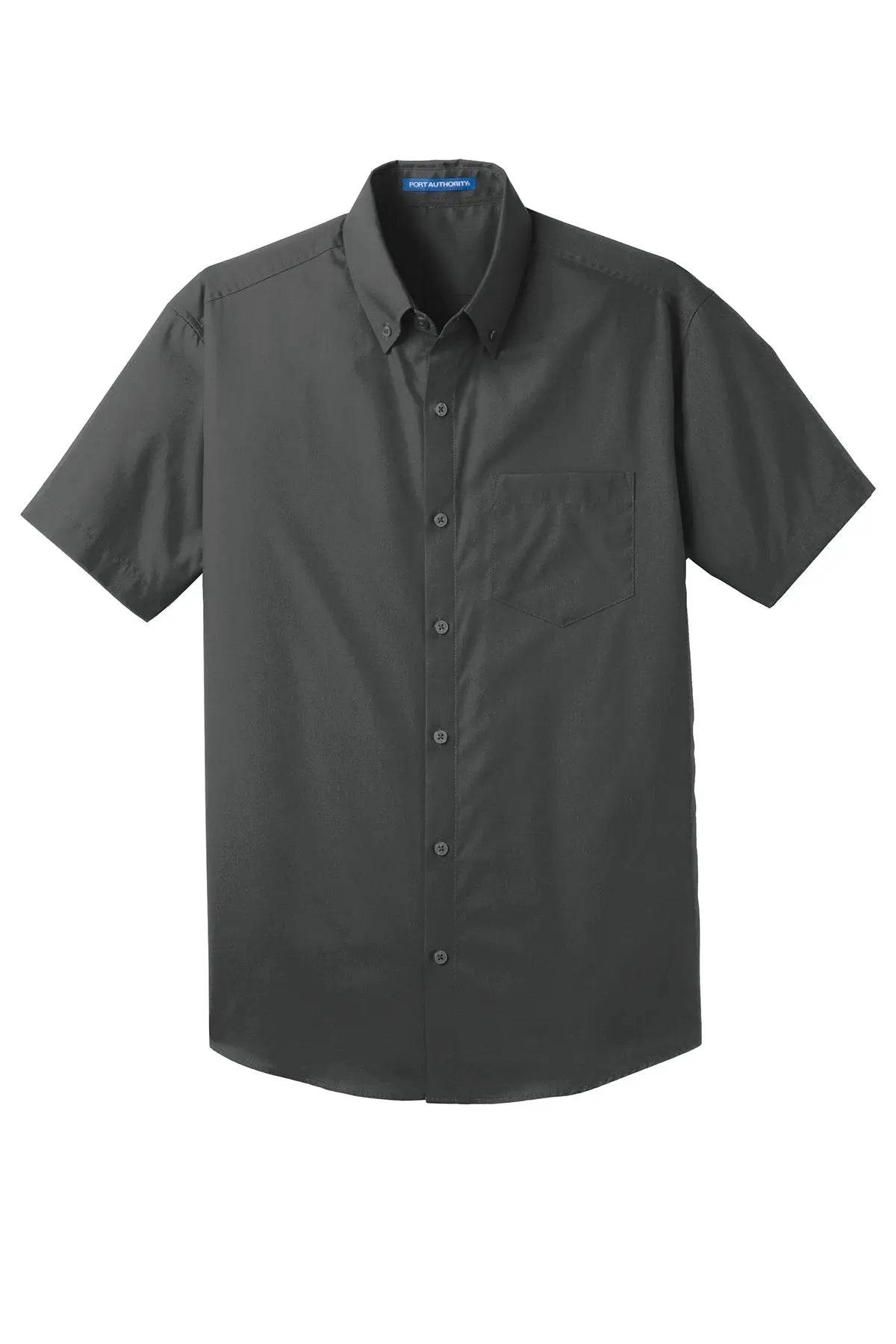 Port Authority® Short Sleeve Carefree Poplin Shirt #W101