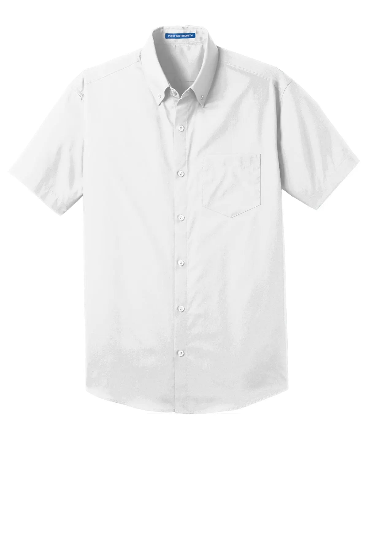 Port Authority® Short Sleeve Carefree Poplin Shirt #W101