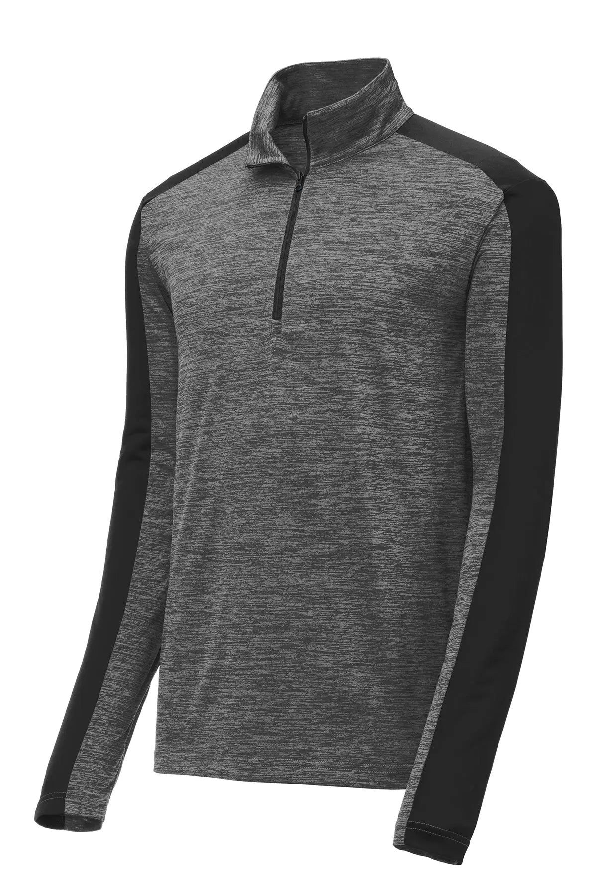 Sport-Tek® PosiCharge® Electric Heather Colorblock 1/4-Zip Pullover #ST397 Game Over Merch