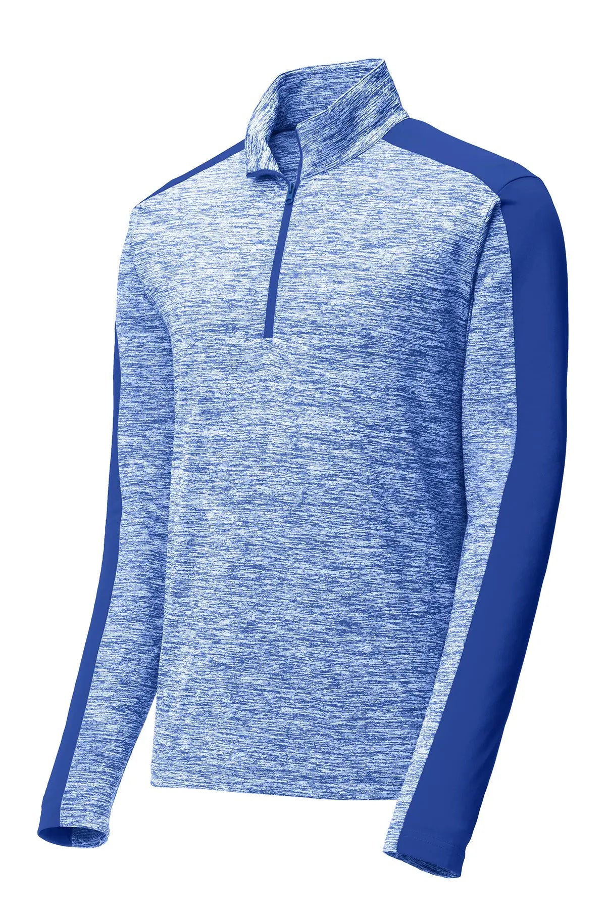 Sport-Tek® PosiCharge® Electric Heather Colorblock 1/4-Zip Pullover #ST397 Game Over Merch