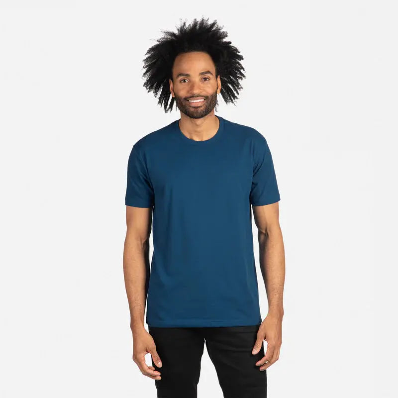 28 Next Level SUEDED Tees - Cool Blue
