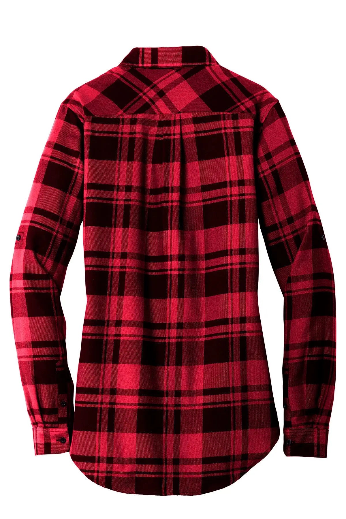 Port Authority® Women's Plaid Flannel Tunic #LW668