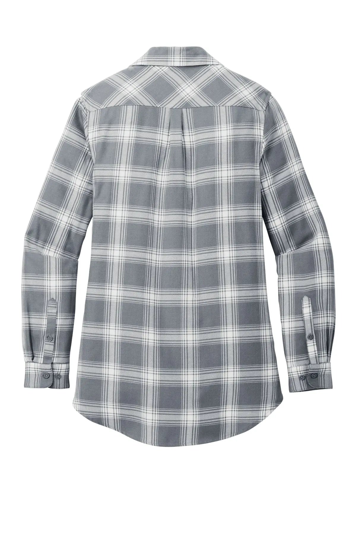 Port Authority® Women's Plaid Flannel Tunic #LW668