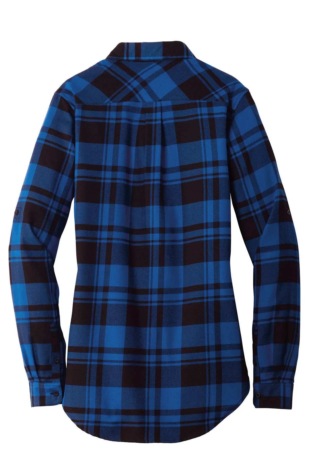 Port Authority® Women's Plaid Flannel Tunic #LW668