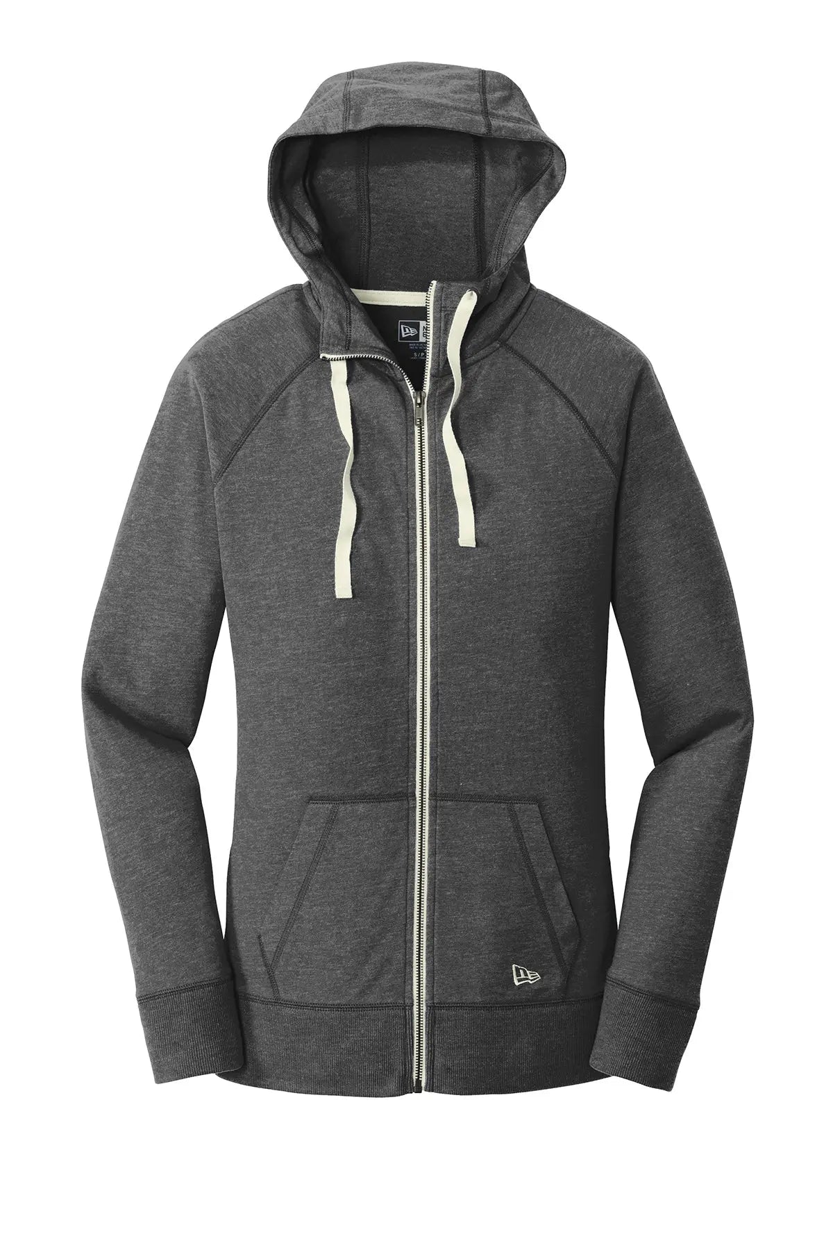 New Era® Women's Sueded Cotton Blend Full-Zip Hoodie #LNEA122