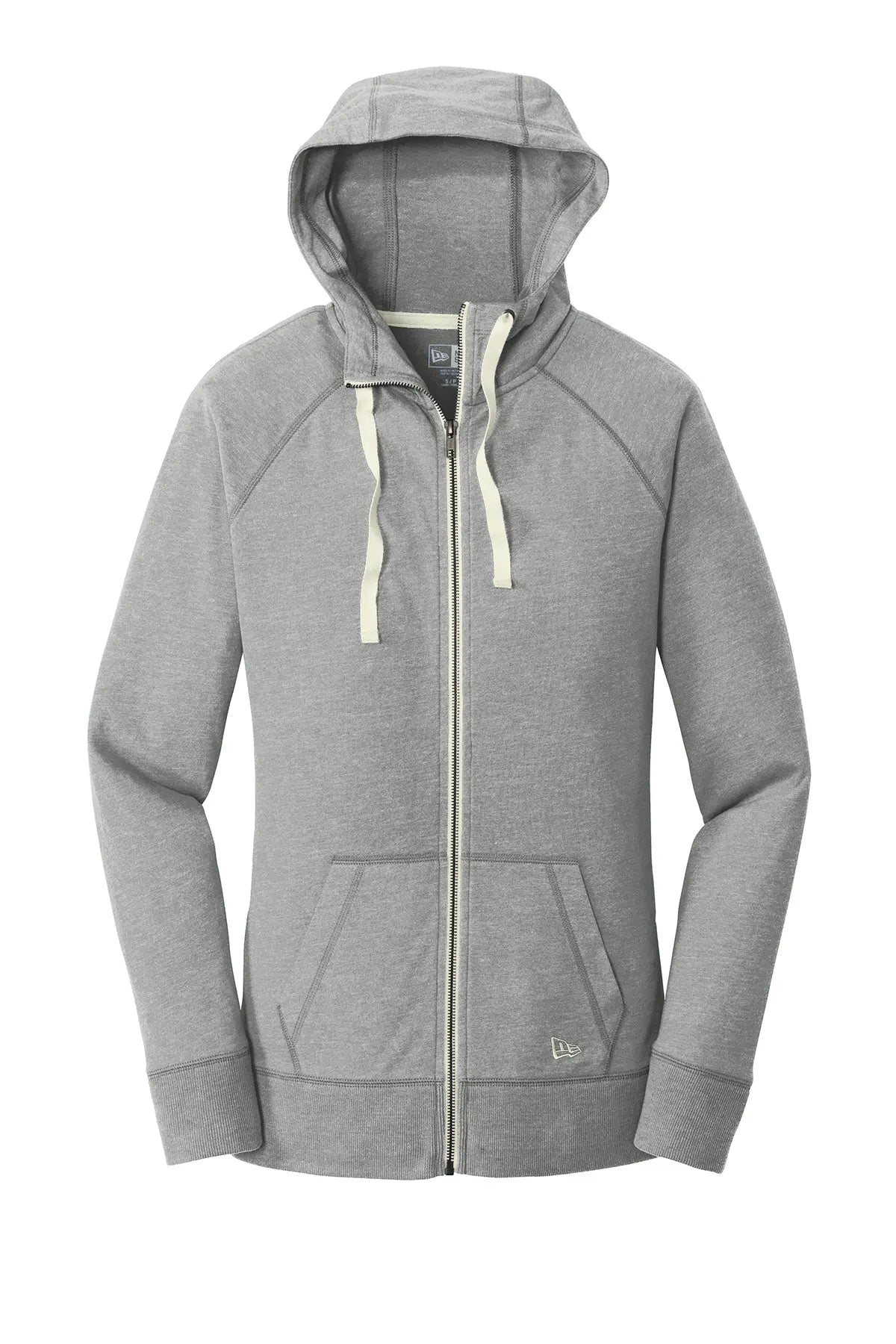New Era® Women's Sueded Cotton Blend Full-Zip Hoodie #LNEA122
