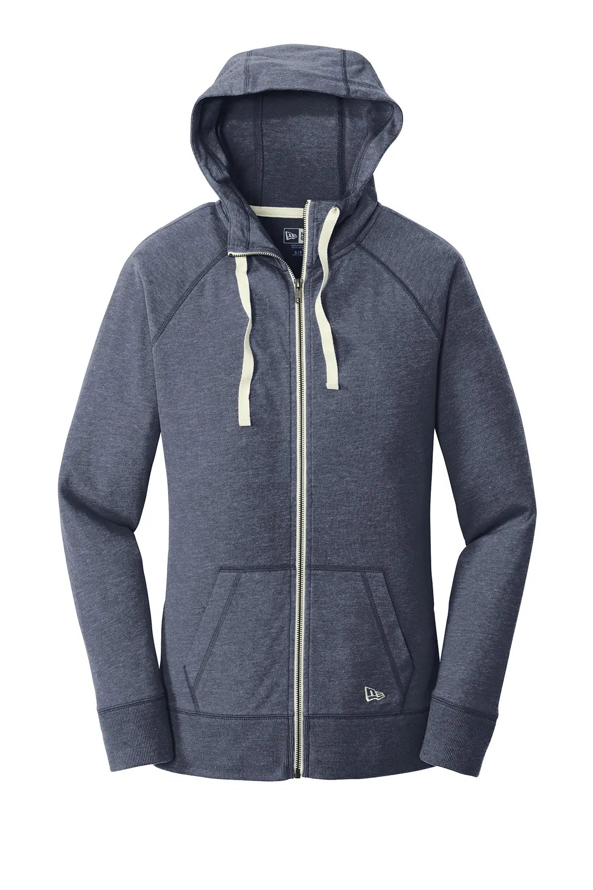 New Era® Women's Sueded Cotton Blend Full-Zip Hoodie #LNEA122