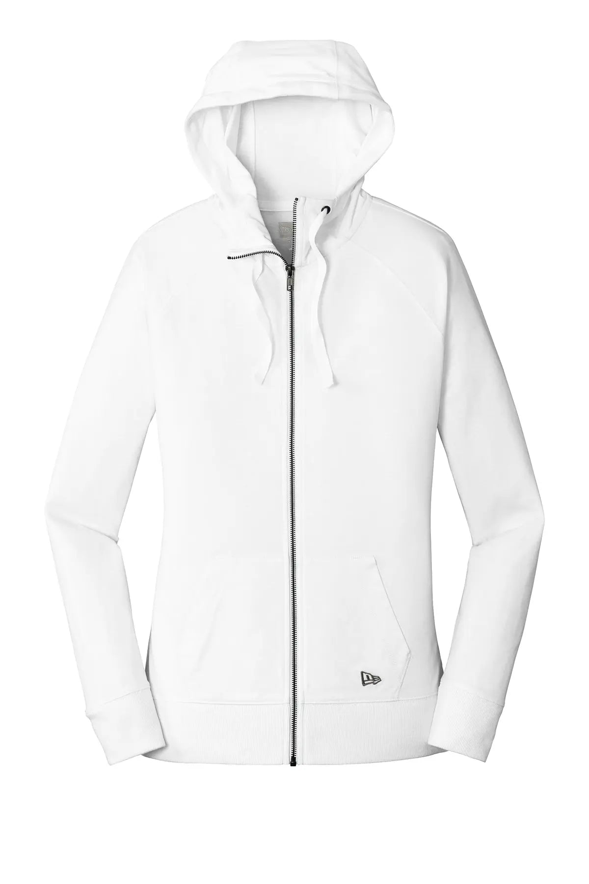 New Era® Women's Sueded Cotton Blend Full-Zip Hoodie #LNEA122