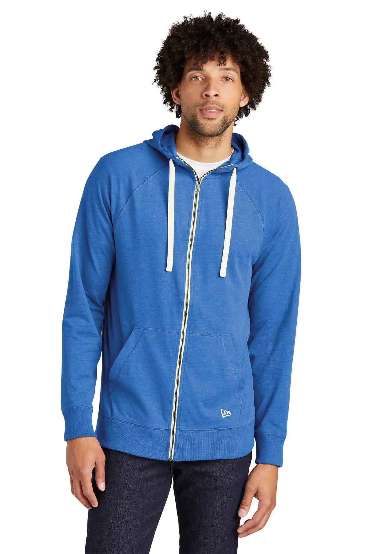 New Era® Sueded Cotton Blend Full-Zip Hoodie #NEA122 Game Over Merch