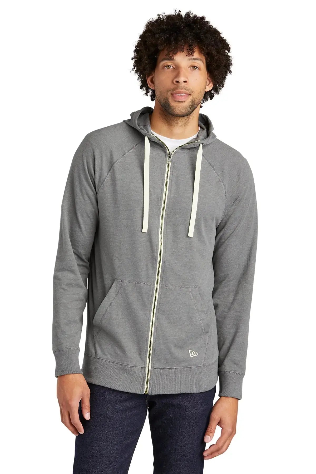 New Era® Sueded Cotton Blend Full-Zip Hoodie #NEA122 Game Over Merch