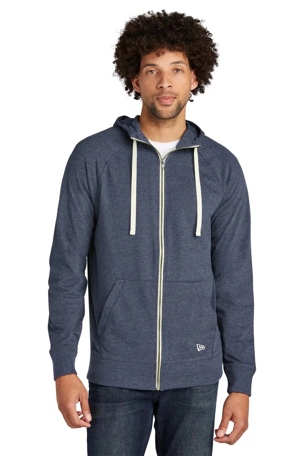 New Era® Sueded Cotton Blend Full-Zip Hoodie #NEA122 Game Over Merch