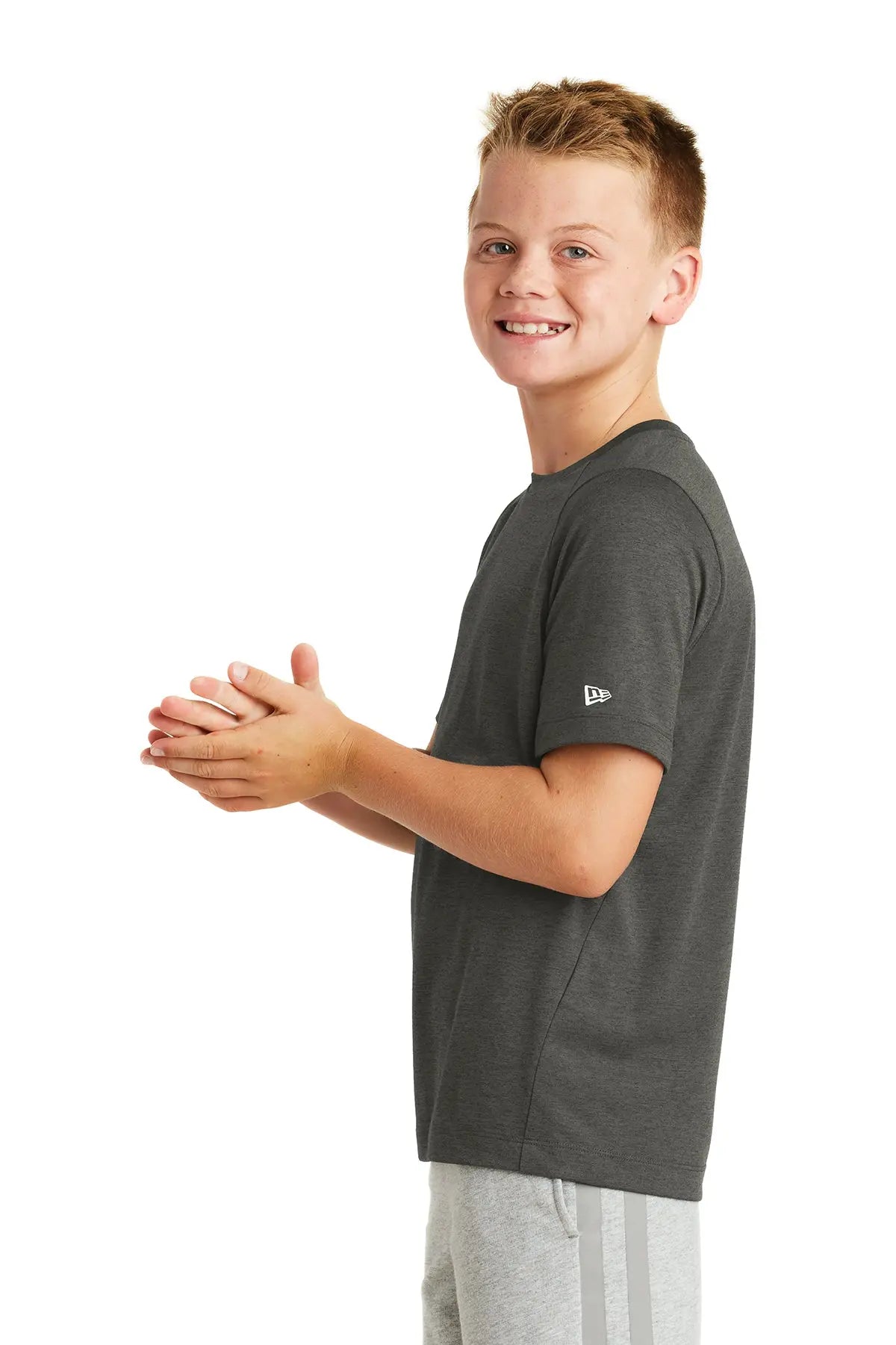 New Era® Youth Series Performance Crew Tee #YNEA200